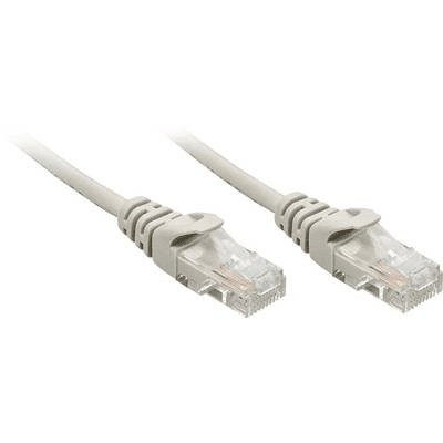 Lindy 48362 sieťový kábel Šedá 1 m Cat5e U/UTP (UTP)