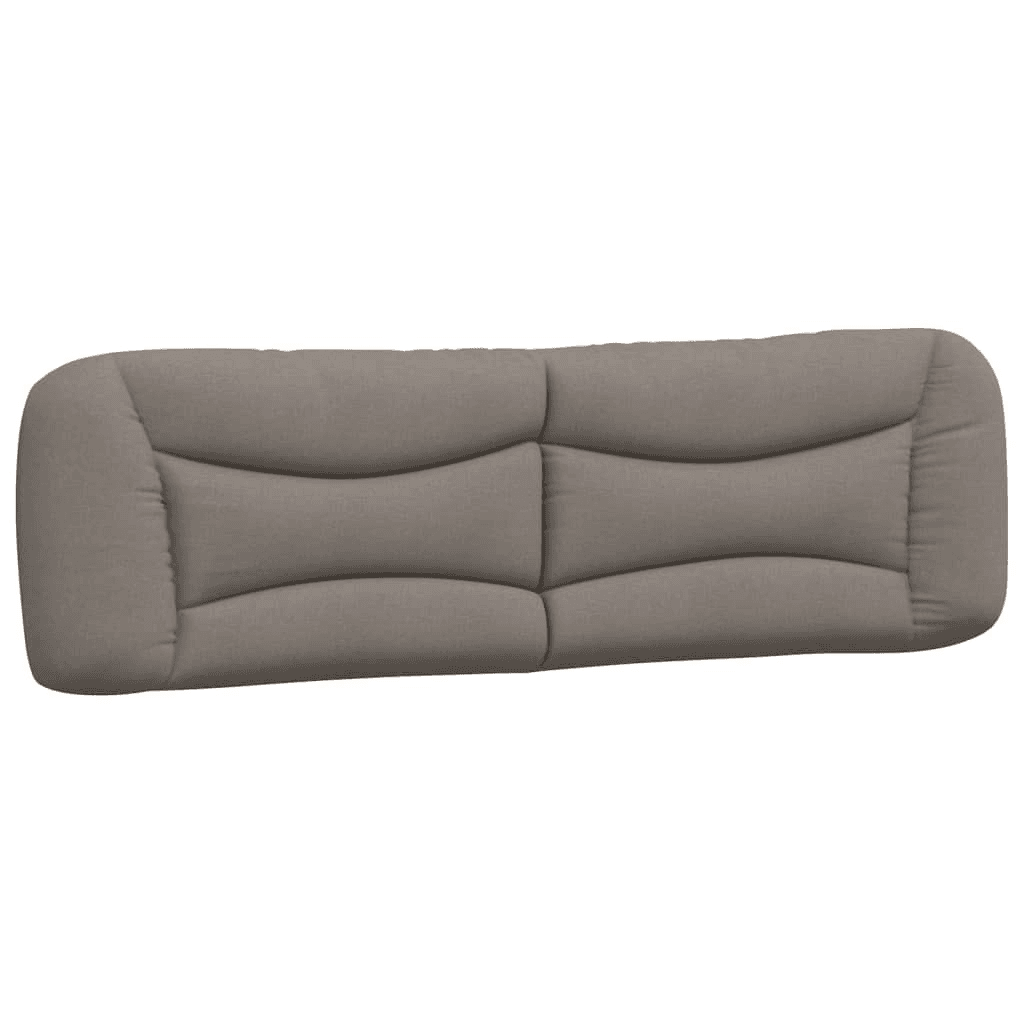 Vankúš na čelo, farba taupe, 180 cm, látka