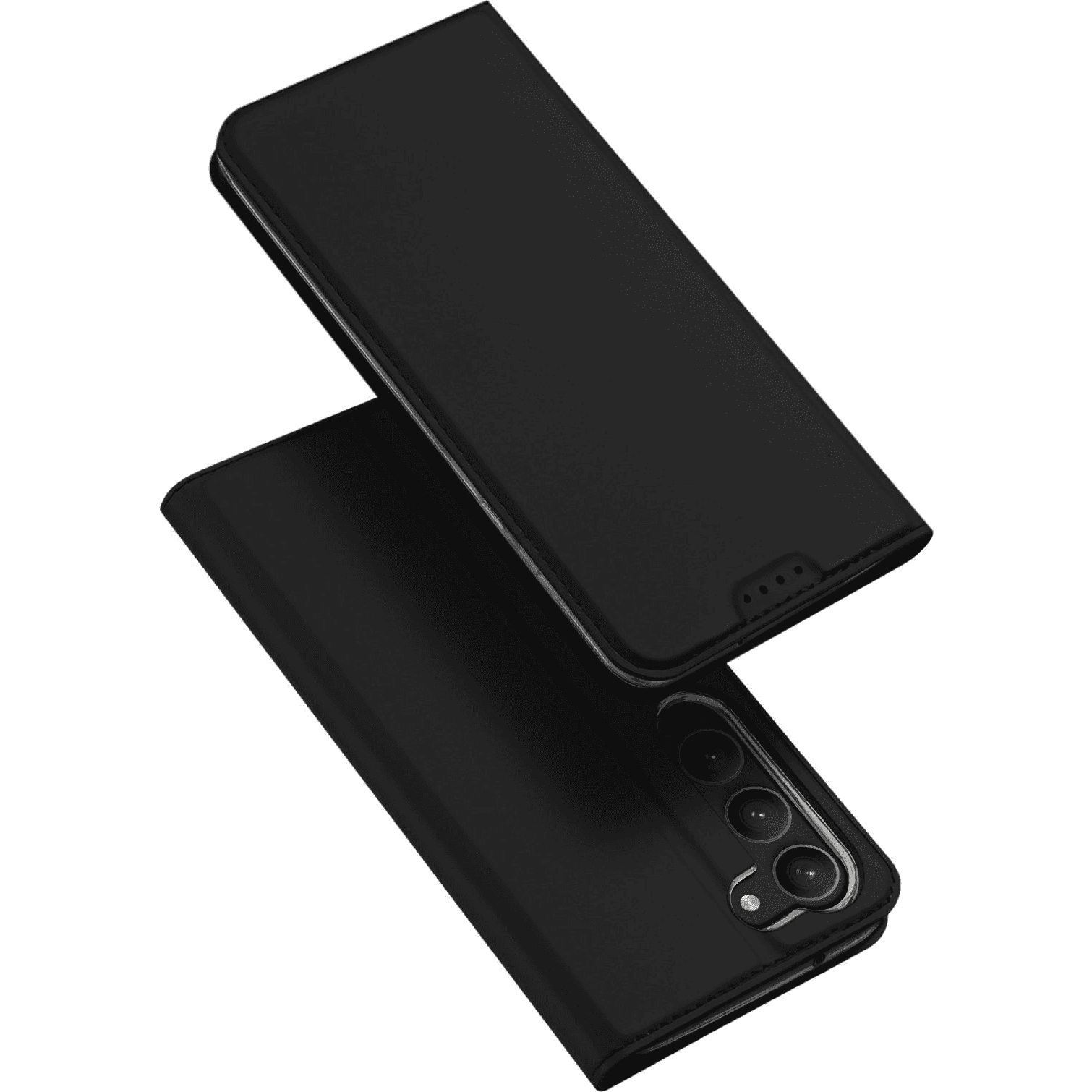 Puzdro s klapkou Dux Ducis pre Samsung Galaxy S23 Plus, čierne