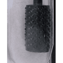 STANLEY Valcový rašpľový pilník na drevo 16mm, stopka 6mm