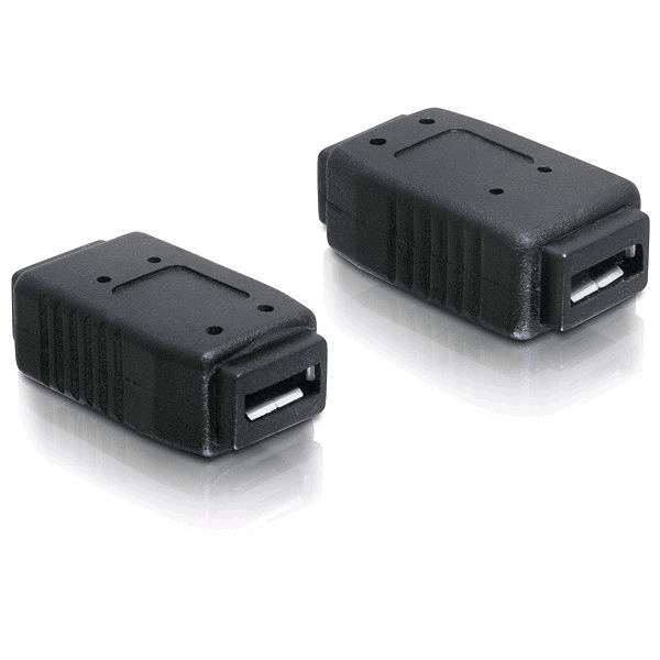 Adaptér USB micro-A+B zásuvka na USB micro-A+B zásuvka Delock 65034
