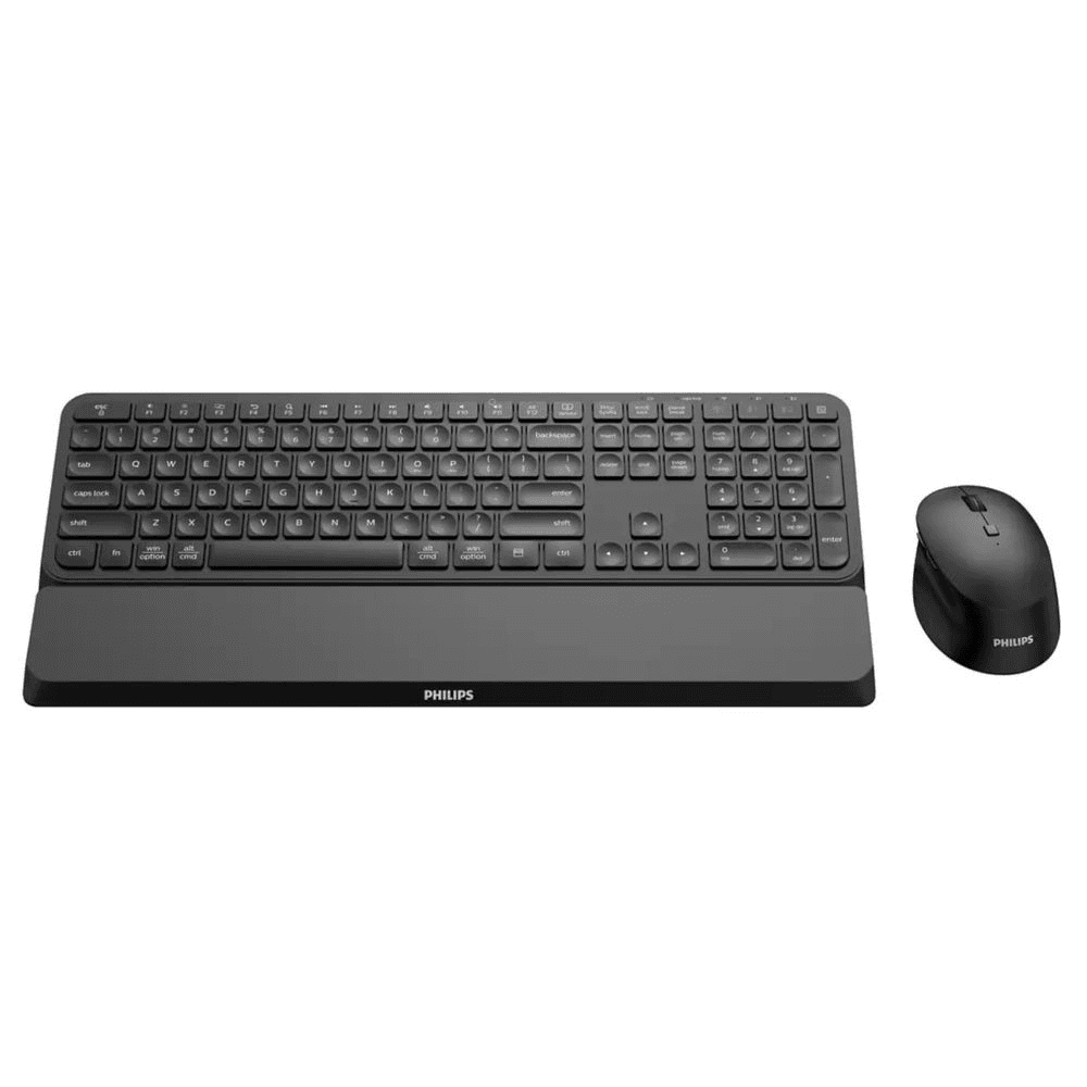 Philips 6000 series SPT6607B klávesnica Obsahuje myš RF Wireless + Bluetooth Čierna