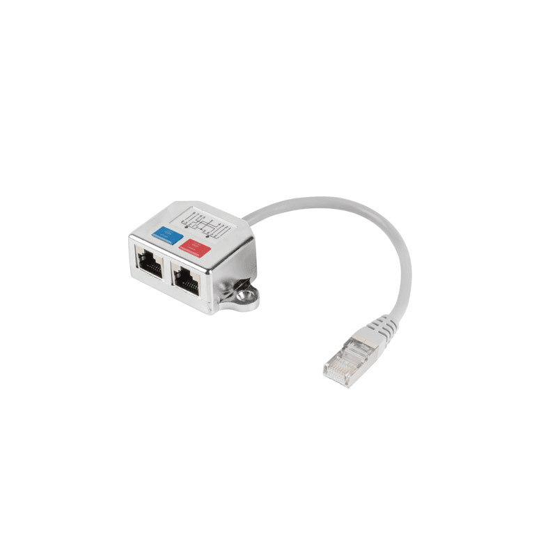 Lanberg rozbočovač LAN RJ45 2x RJ45 FTP (AD0026S)
