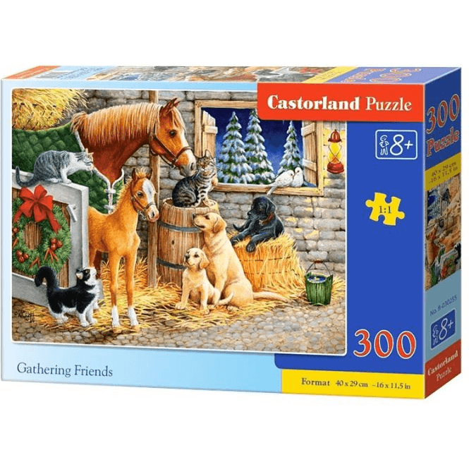 Castorland Gathering friends 300 pcs Puzzle 300 kusov Farma