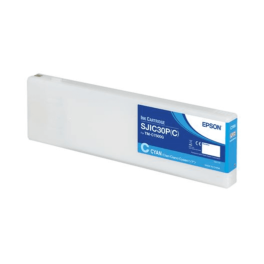 Epson SJIC30P(C) atramentová náplň 1 kusov Originál Azúrová
