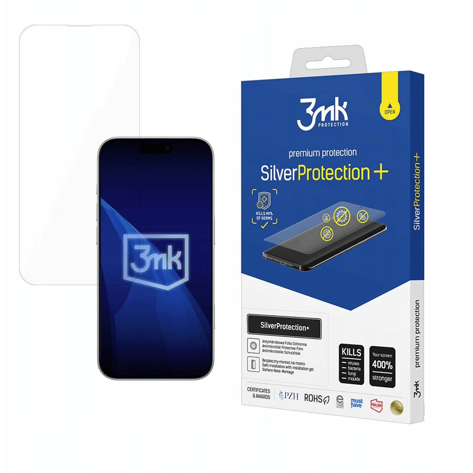 APPLE IPHONE 17 AIR - 3MK STRIEBORNÁ PROTEKCIA+