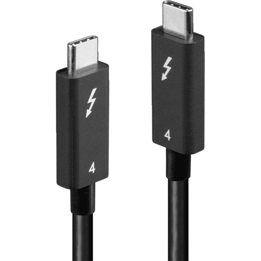 Lindy 31121 Thunderbolt kábel 2 m 40 Gbit/s Čierna