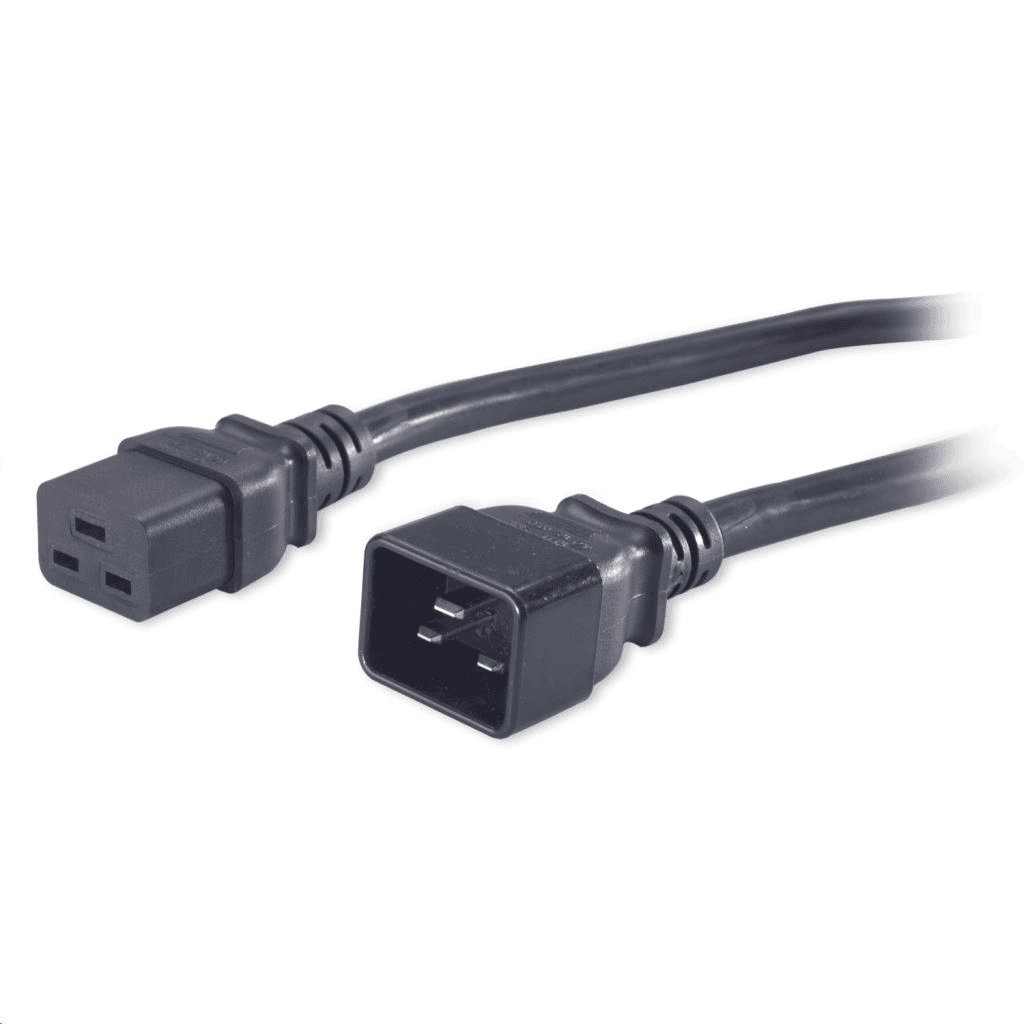 APC AP9877 napájací kábel Čierna 1,98 m C19 zviazané C20 zviazané