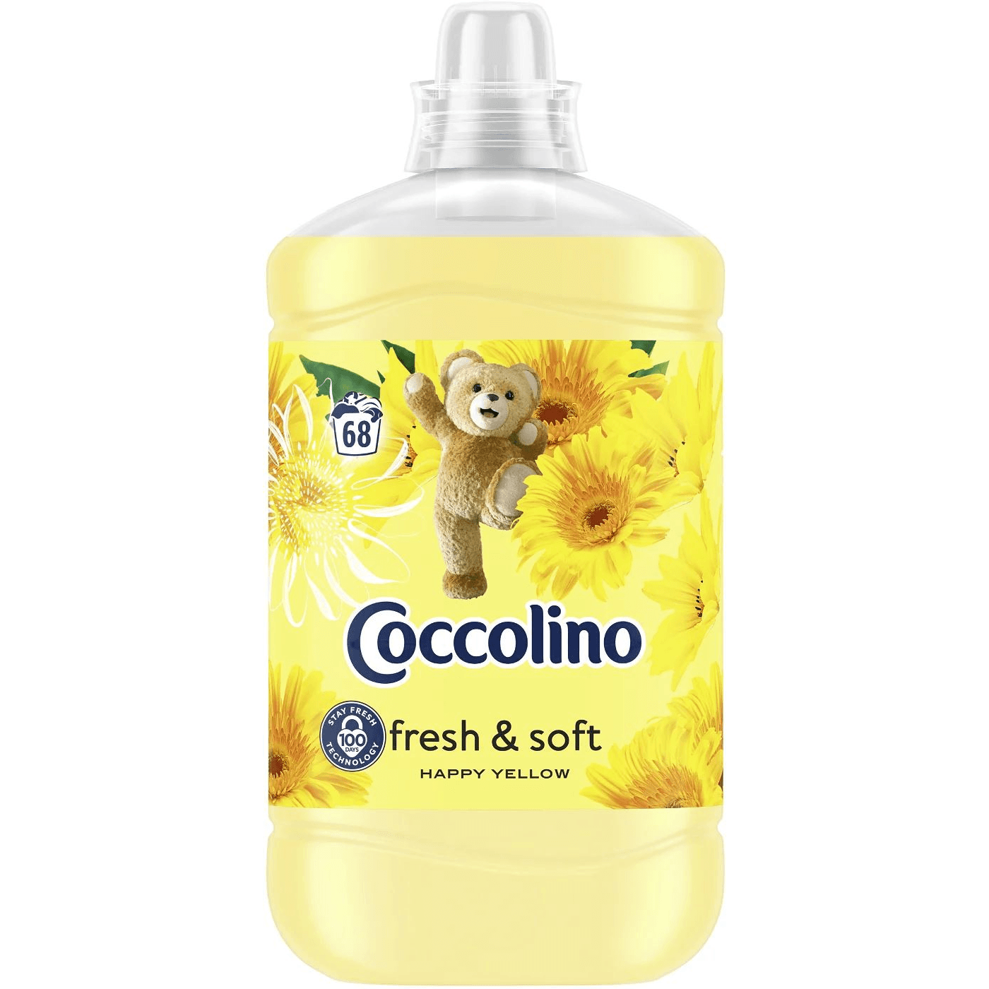 Aviváž Coccolino Fresh&Soft Happy Yellow 1,7 l