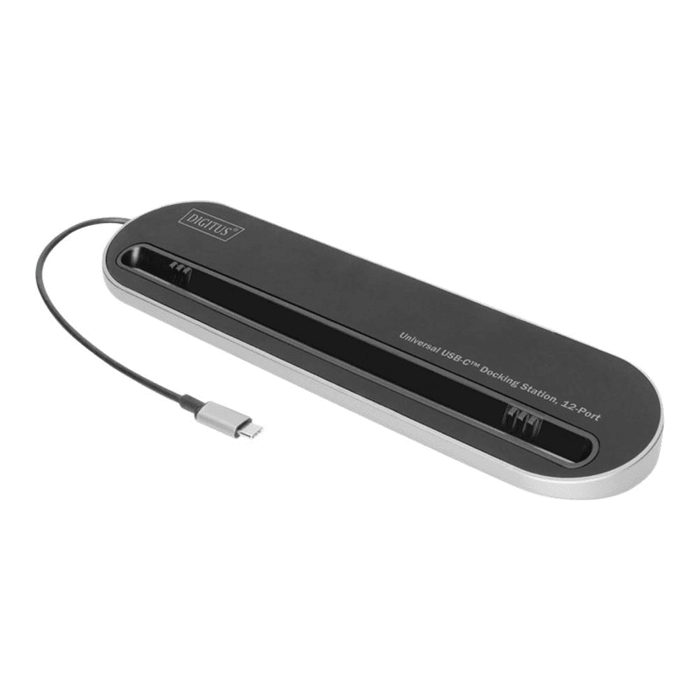 Dokovacia stanica Digitus DA-70888 USB Typ C 12 portov RJ45