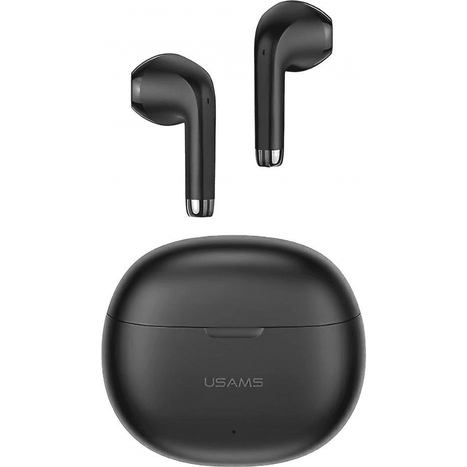 Slúchadlá USAMS Bluetooth 5.3 TWS Rhymbo bezdrôtové, čierne