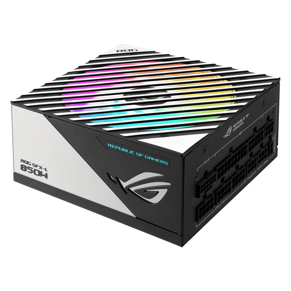 ASUS ROG Loki SFX-L 850W Platinum zdroj 24-pin ATX Čierna, Strieborná