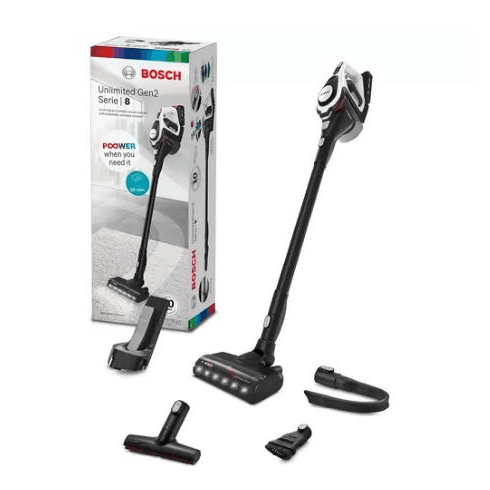 Bosch Serie 8 BBS8214 ručný vysávač Biela Bezvreckové