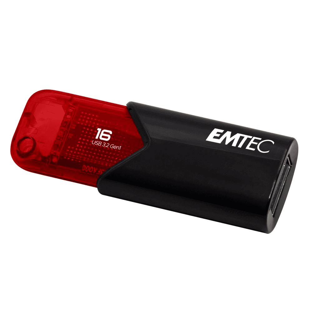 USB kľúč Emtec B110 16 GB USB 3.2 čierny