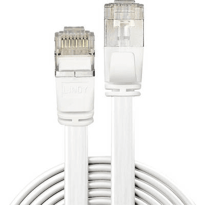 Lindy 47542 sieťový kábel Biela 2 m Cat6a U/FTP (STP)
