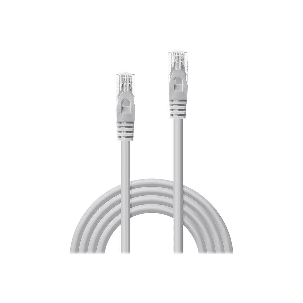 Lindy Rj45/Rj45 Cat6 1m sieťový kábel Šedá U/UTP (UTP)