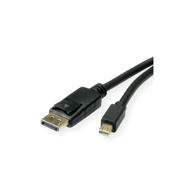 ROLINE DisplayPort kábel v.1.4 (HBR3, 8K @ 30Hz), DP(M) - miniDP(M), 1m