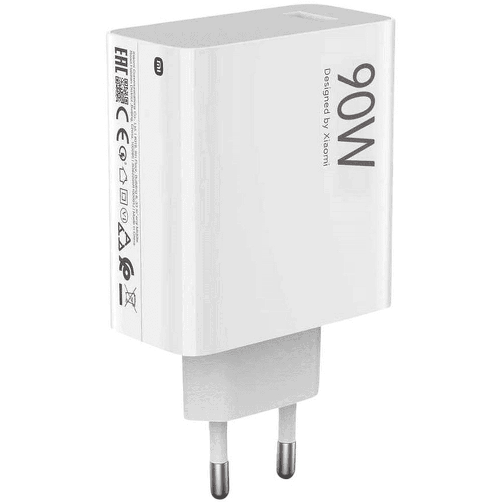 XIAOMI originálna sieťová nabíjačka USB A QC3.0 3A 90W MDY-15-EK biela