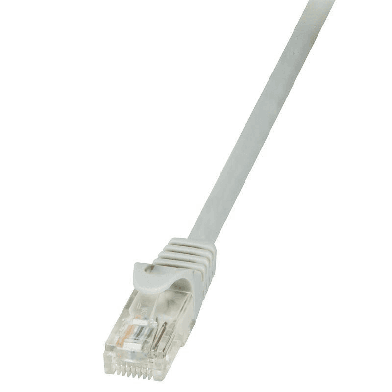 Patchcord U/UTP 6 Logilink RJ45 / RJ45 15 m sivá