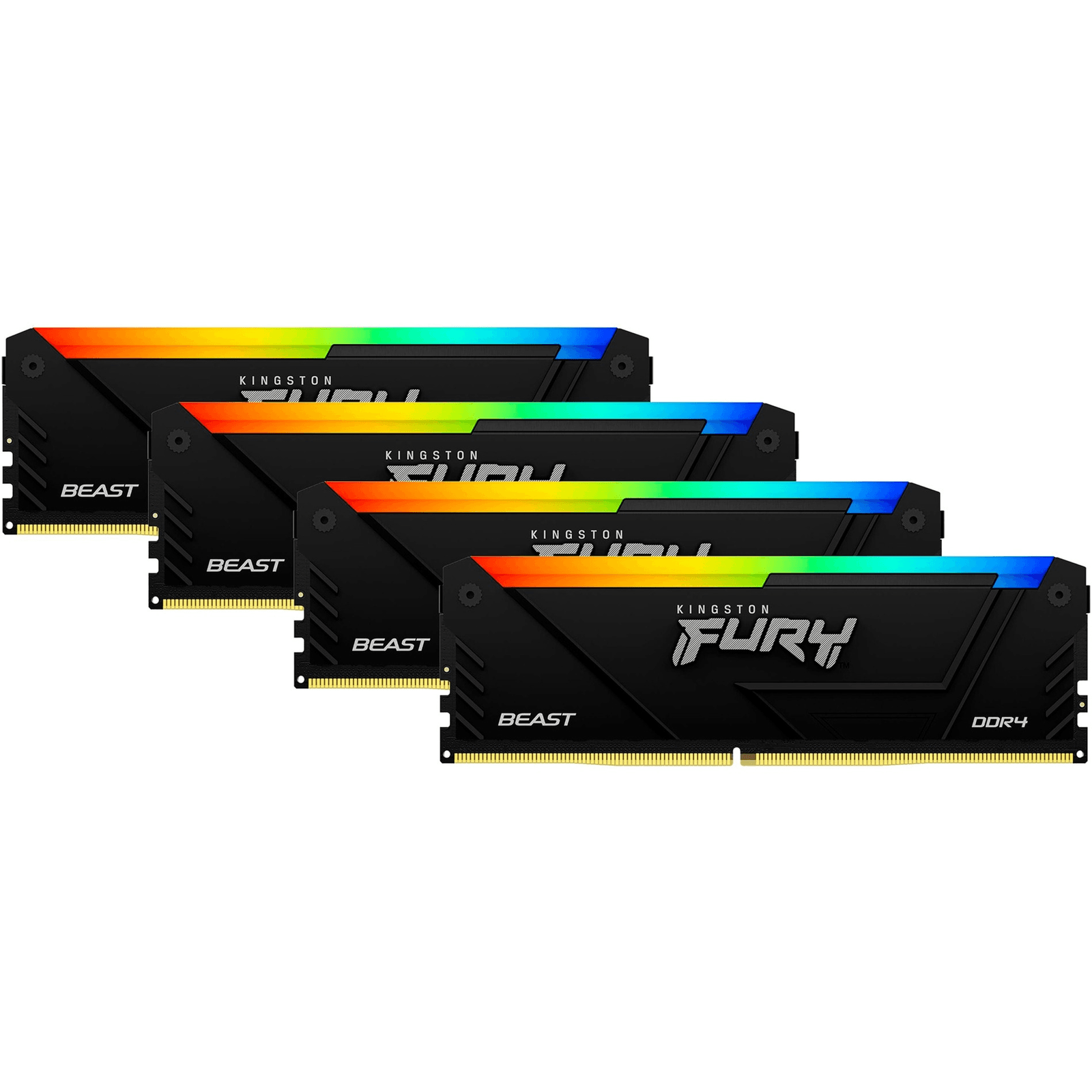 Kingston Technology FURY Beast RGB pamäťový modul 128 GB 4 x 32 GB DDR4