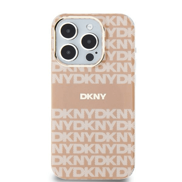 Zadný Kryt DKNY pre Apple iPhone 11/Xr IML Mono & Stripe MagSafe ružový