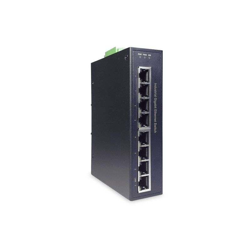 Digitus 8-portový sieťový prepínač Gigabit Ethernet, priemyselný, nie