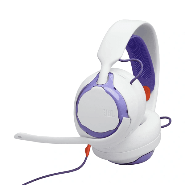 JBL Quantum 250 Slúchadlá s mikrofónom Kábel Pres hlavu Hranie Purpurová, Biela
