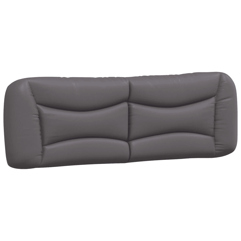 VidaXL Vankúš na čelo, sivý, 160 cm,