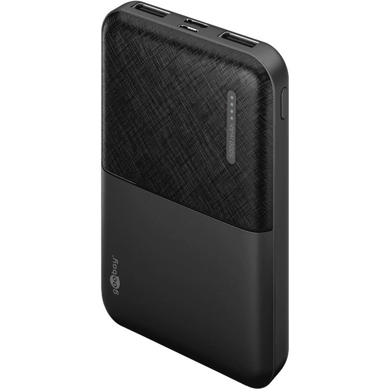 Powerbanka Goobay 5000 mAh čierna