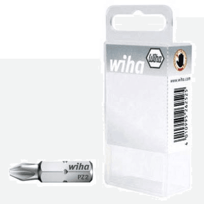 Wiha 07859 Bity 25mm Pozidriv 3-cz. 1/4 v kazete