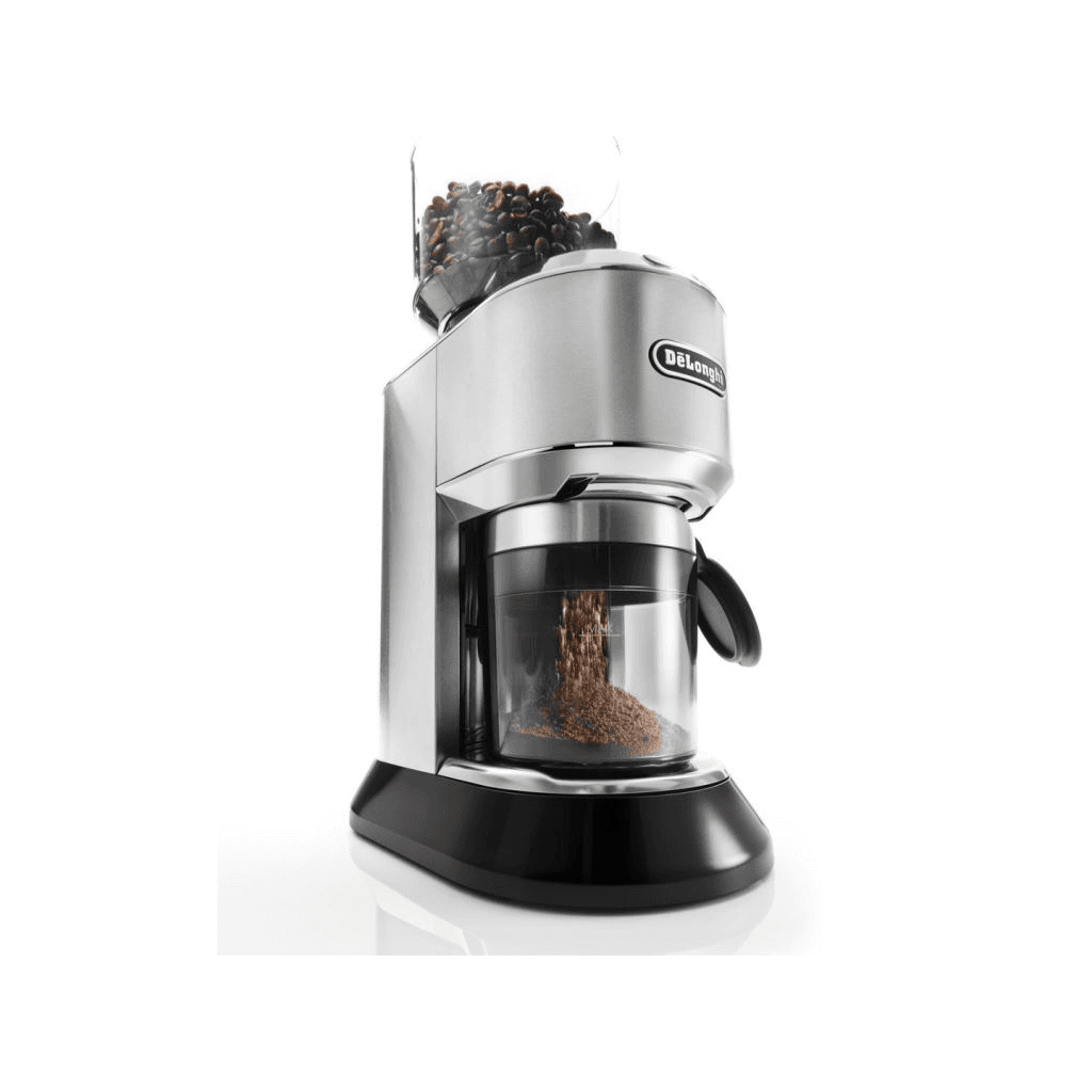 Elektrický mlynček De'Longhi Dedica KG 521.M 150 W strieborný/sivý