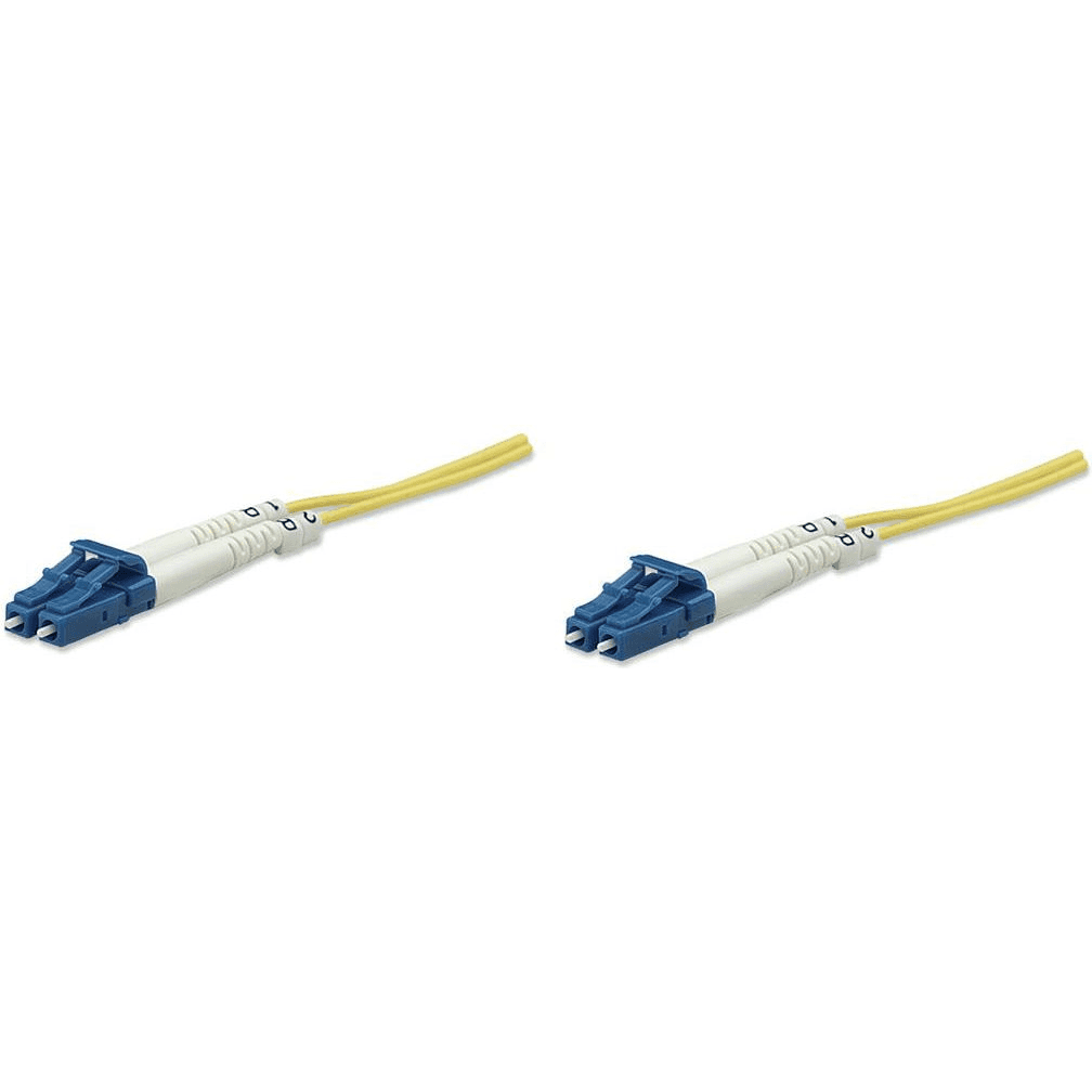 Techly 2m LC/LC 9/125 InfiniBand a kábel z optických vlákien Žltá