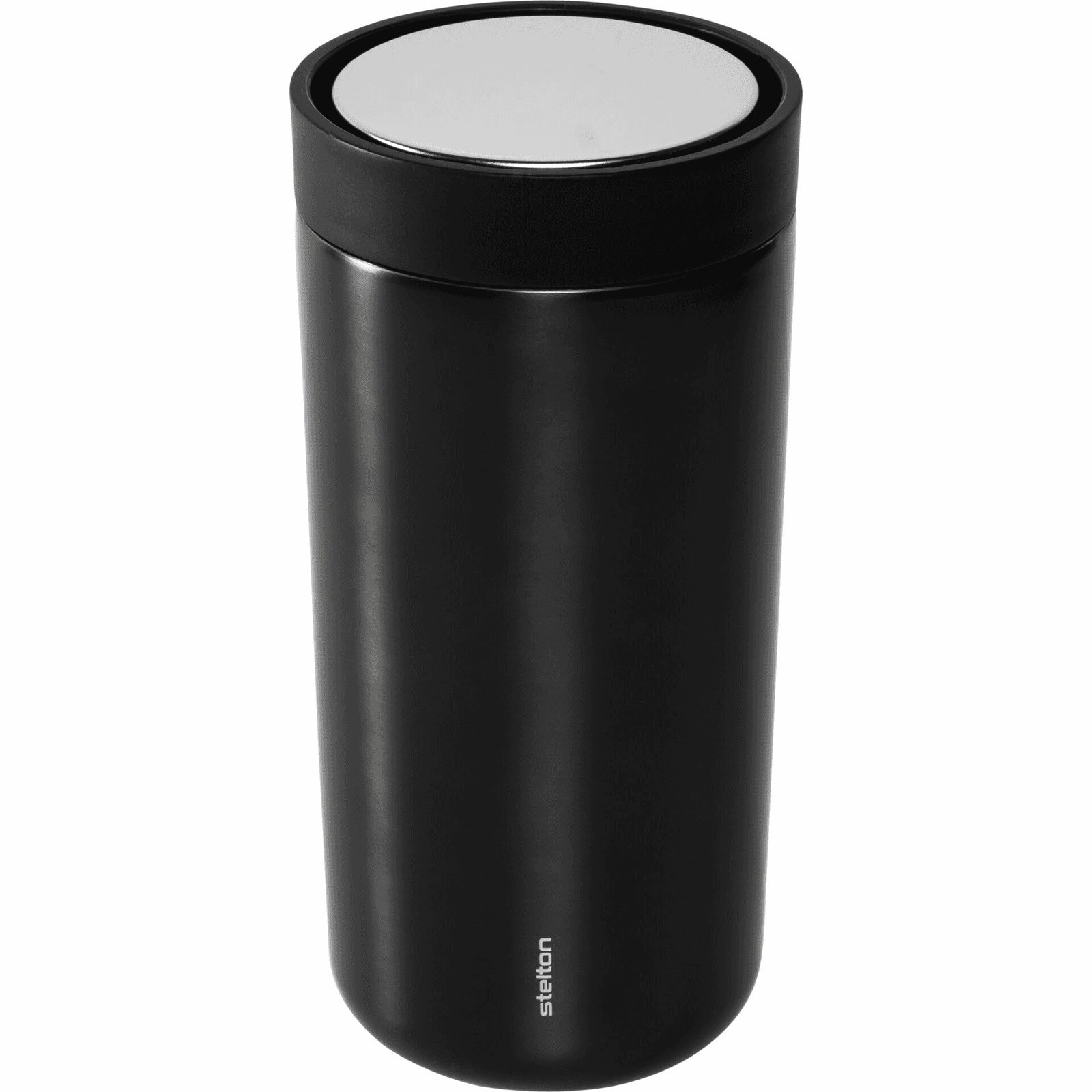 Hrnček Stelton Click Steel Black Metallic 0,4 l