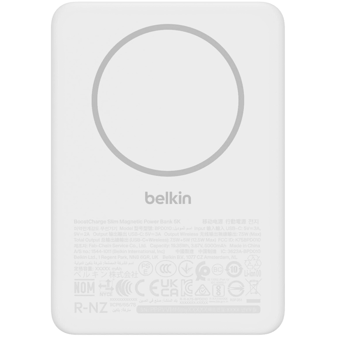Powerbanka Belkin 5000 mAh biela