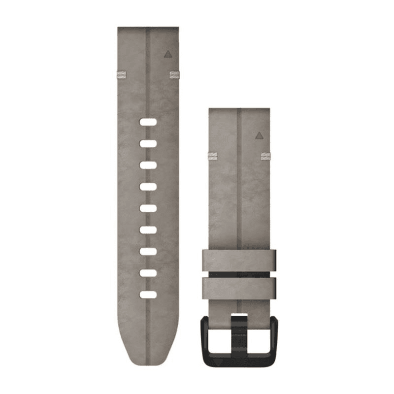 Garmin Remienok na hodinky QuickFit 20 - Semišový svetlosivý, 010-12876-00