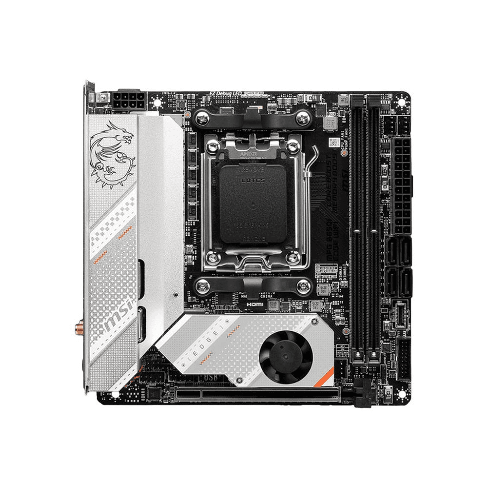 MSI MPG B650I EDGE WIFI základná doska AMD B650 Pätica AM5 mini ATX
