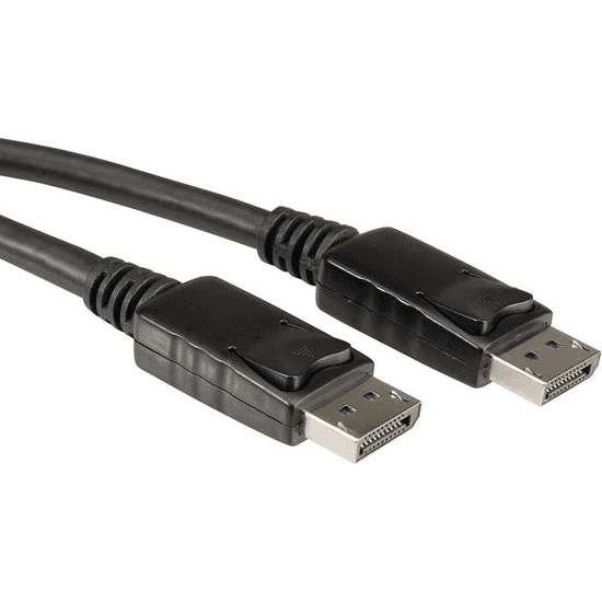 ROLINE DisplayPort kábel v.1.2 (HBR2, 4K @ 60Hz), DP(M) - DP(M), 1m