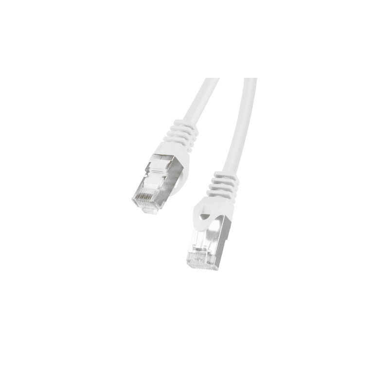 Internetový kábel Patchcord kat.6 | 15 m | Lanberg FTP RJ45 | biely