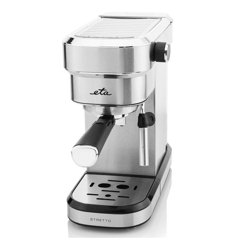 Pákový kávovar na espresso ETA Stretto 1350 W strieborný/sivý