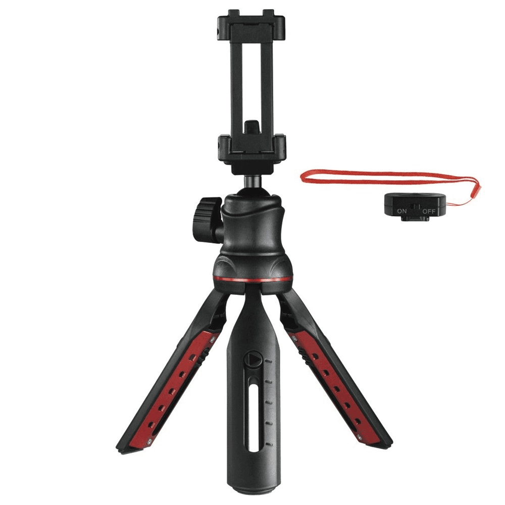 STATÍV TRIPO SELFIESTICK HAMA PRACKA SMARTFÓN VÝŠKA 21CM DIAĽKOVÉ OVLÁDANIE