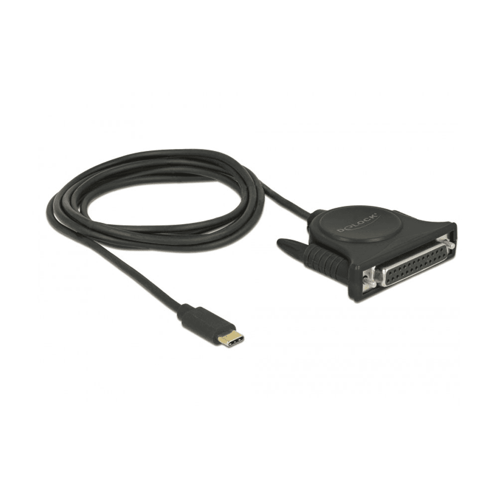 Delock adaptér USB Type-C na 1x paralelný DB25