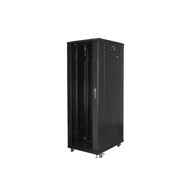 Voľne stojaca skriňa Lanberg FF01-8847-12B čierna 19" 47U