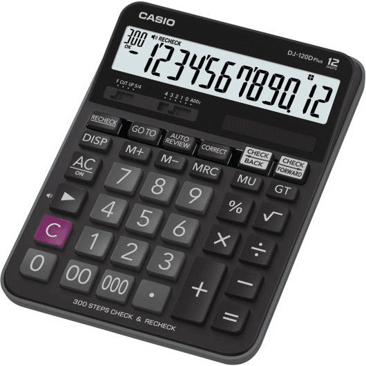 Kancelárska kalkulačka CASIO DJ-120D
