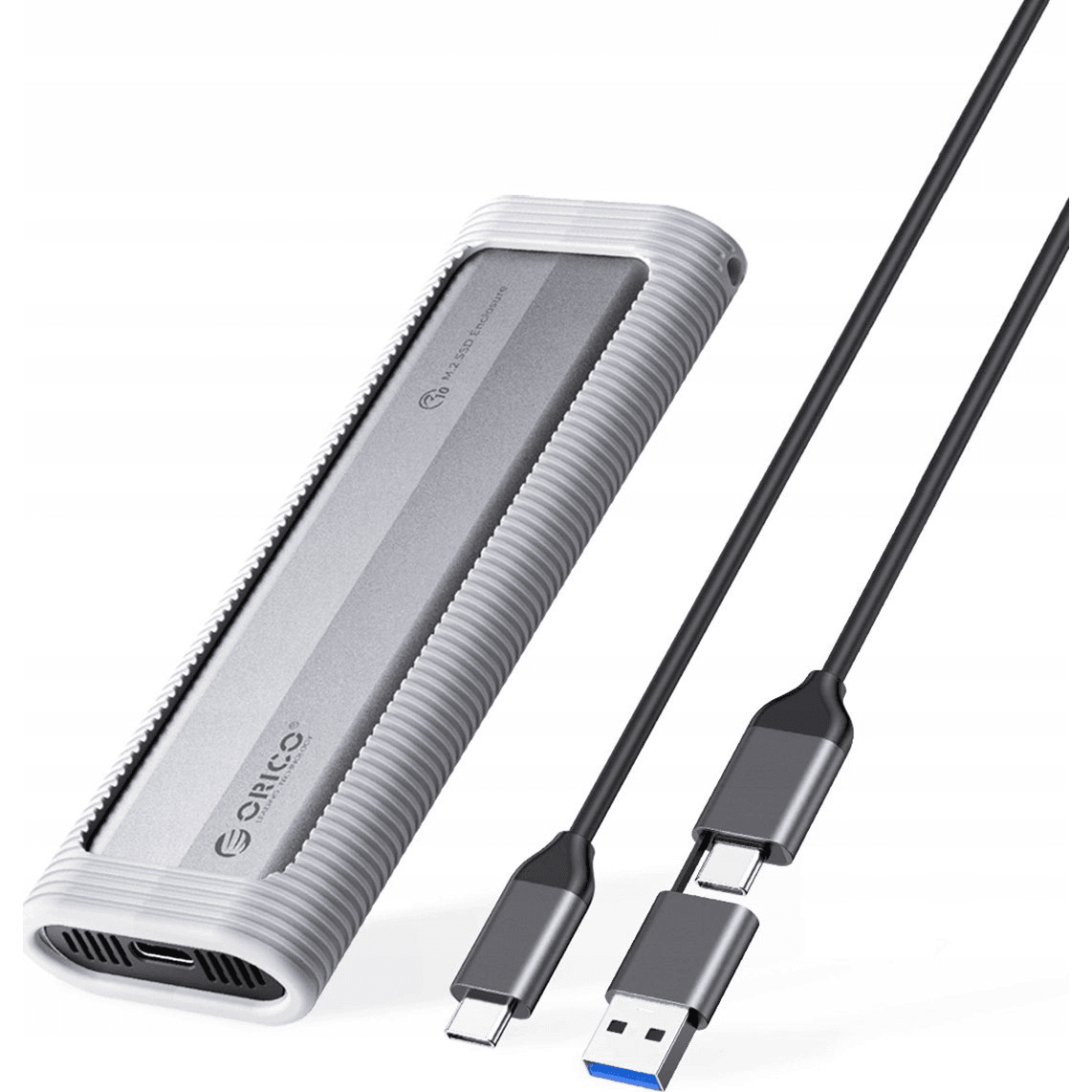 Puzdro na disk Orico AXM2-G2-V1 M.2 NVME USB-C/USB-A na USB-C 10Gb/s - box