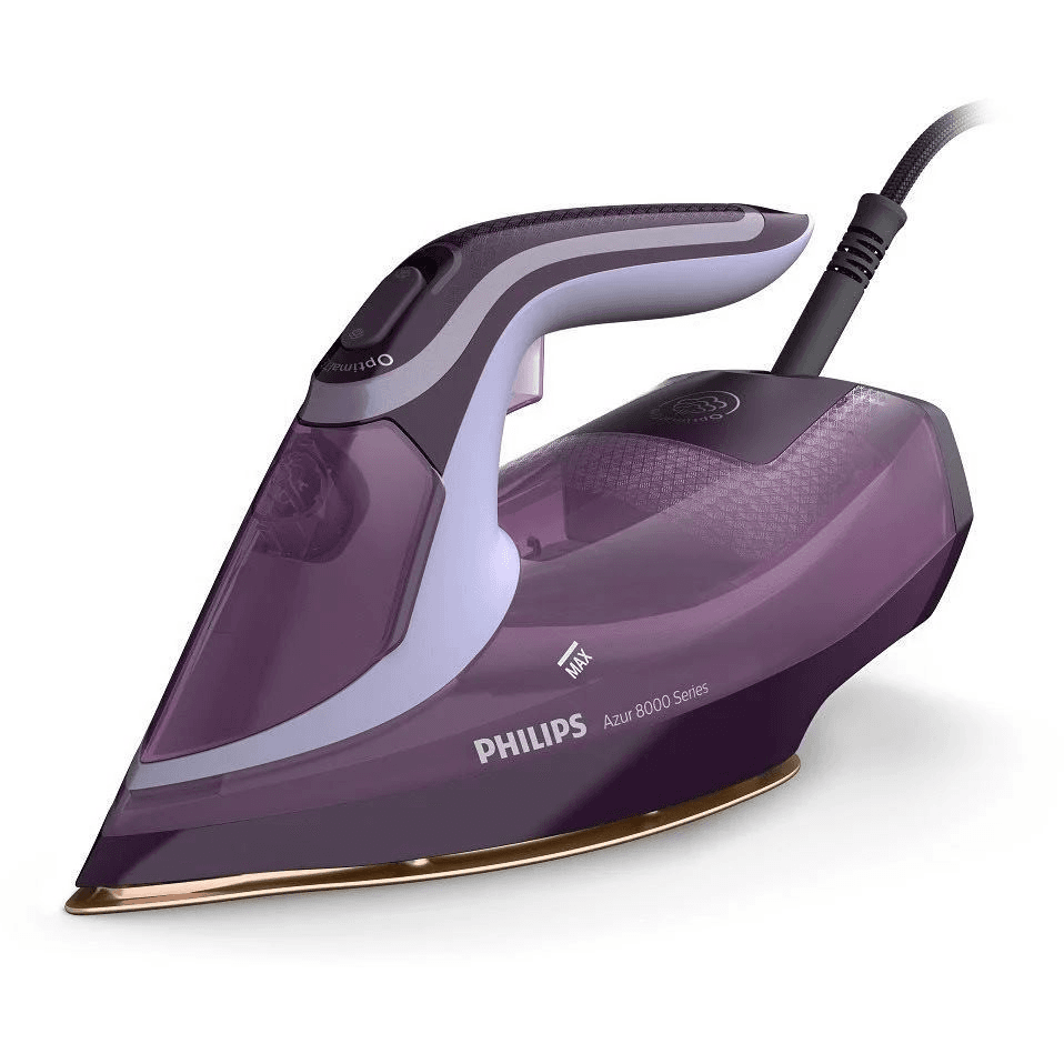 Philips 8000 series DST8021/30 žehlička Naparovacia žehlička Žehliaca plocha SteamGlide Elite 3000 W Fialová