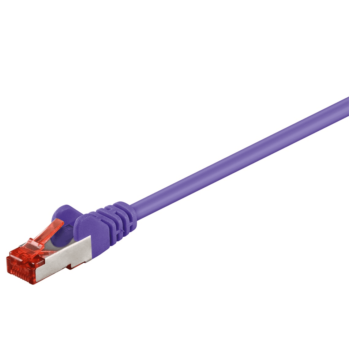 Patchcord S/FTP 6 Goobay RJ45 / RJ45 25 m fialová