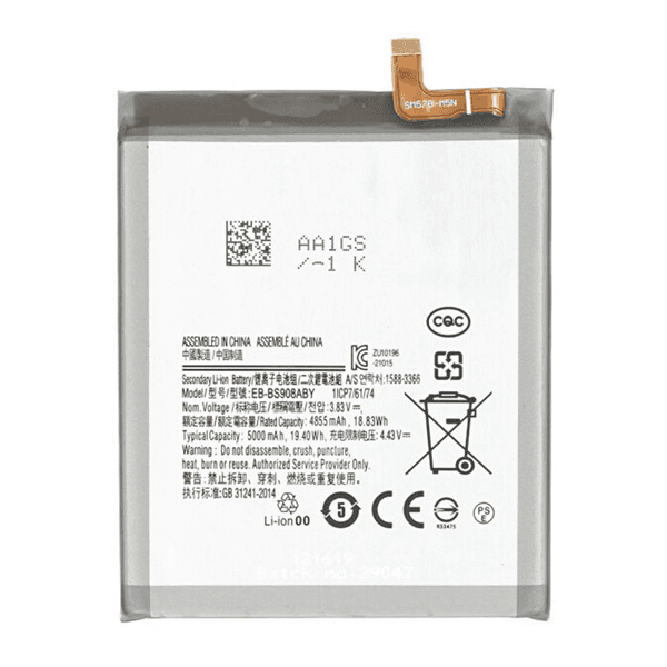 Samsung Galaxy S22 Ultra 5G SM-S908, Batéria, 5000 mAh, Li-Ion