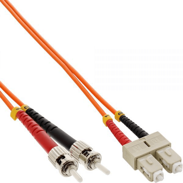 InLine 82515 InfiniBand a kábel z optických vlákien 15 m 2x SC 2x ST Oranžová