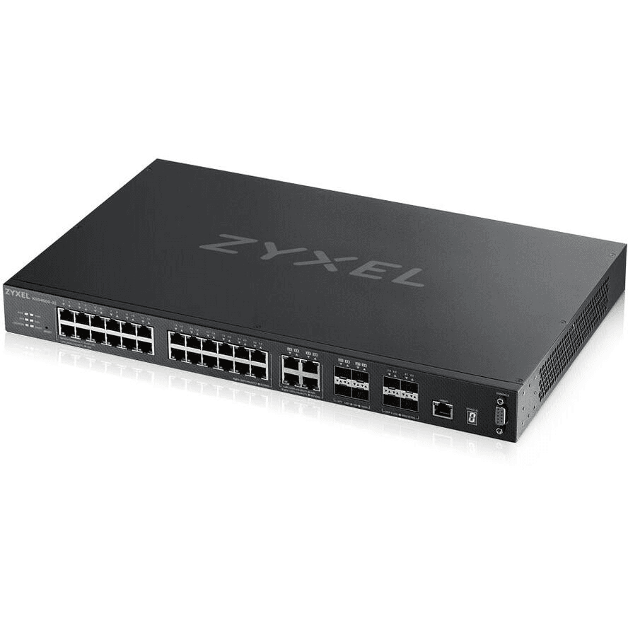 Zyxel XGS4600-32 Riadený L3 Gigabit Ethernet (10/100/1000) Čierna