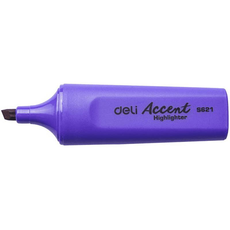 Kancelársky zvýrazňovač 1-5mm ACCENT fialový DELI